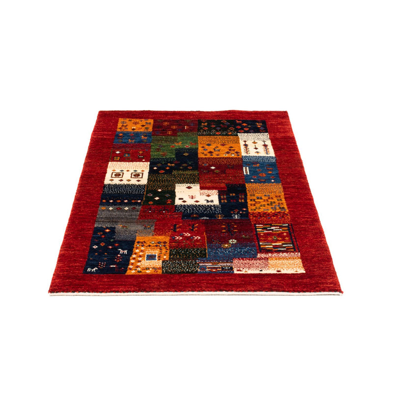Gabbeh Tæppe - Loribaft Persisk - Royal - 132 x 82 cm - flerfarvet