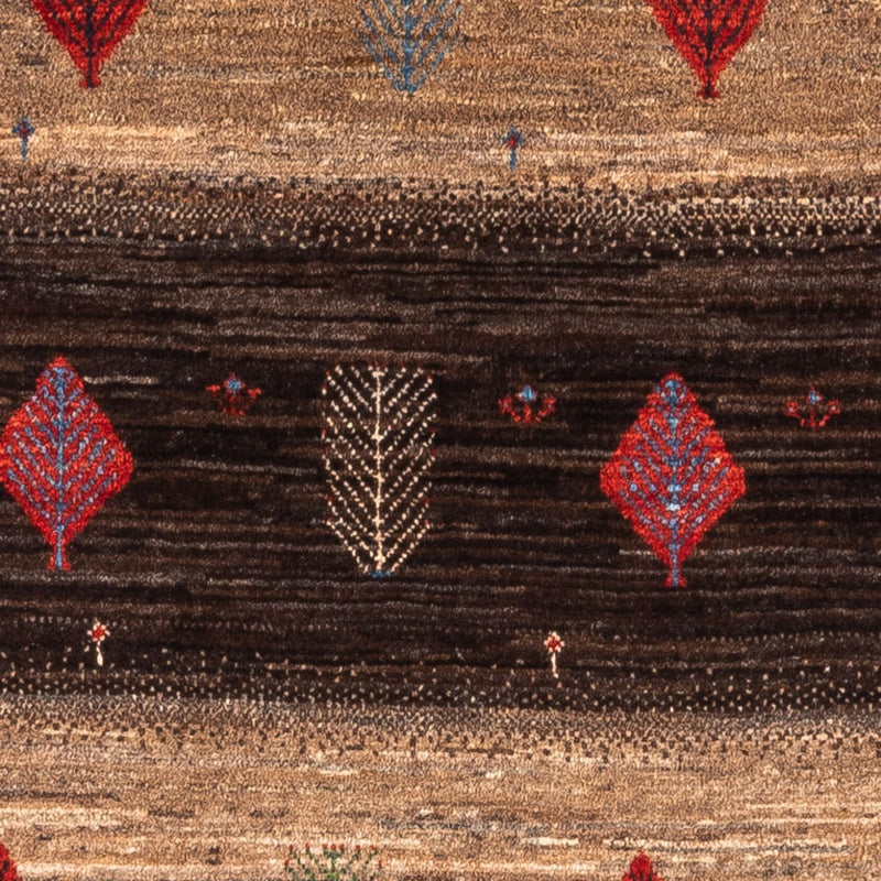 Gabbeh Tæppe - Loribaft Persisk - Royal - 131 x 88 cm - flerfarvet
