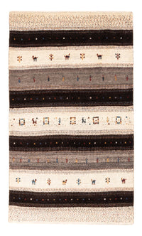 Gabbeh Tæppe - Loribaft Persisk - Royal - 134 x 84 cm - brun