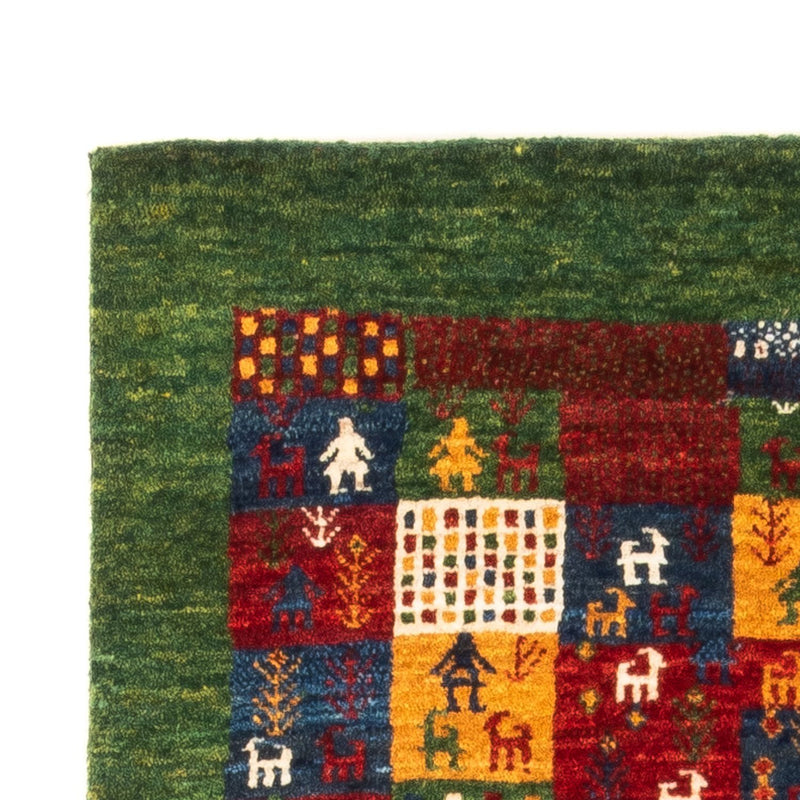 Gabbeh Tæppe - Loribaft Persisk - Royal - 133 x 85 cm - flerfarvet