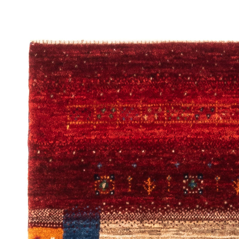 Gabbeh Tæppe - Loribaft Persisk - Royal - 136 x 85 cm - flerfarvet