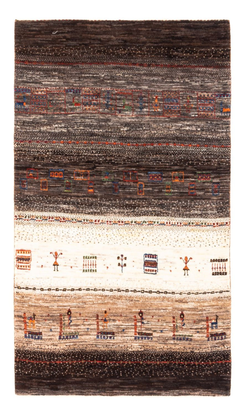 Gabbeh Tæppe - Loribaft Persisk - Royal - 137 x 85 cm - brun