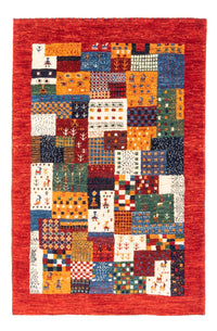 Gabbeh Tæppe - Loribaft Persisk - Royal - 119 x 79 cm - flerfarvet