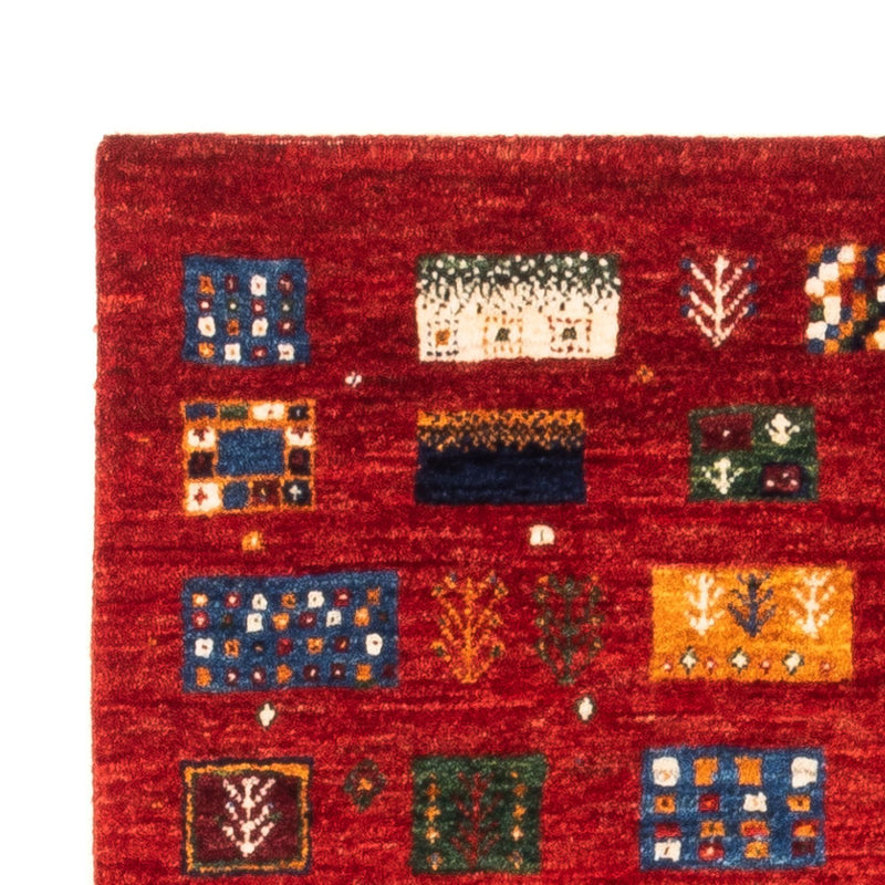 Gabbeh Tæppe - Loribaft Persisk - Royal - 130 x 85 cm - flerfarvet