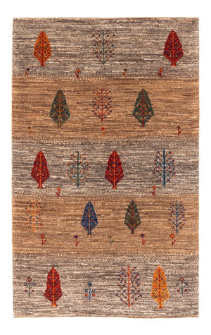 Gabbeh Tæppe - Loribaft Persisk - Royal - 123 x 81 cm - flerfarvet