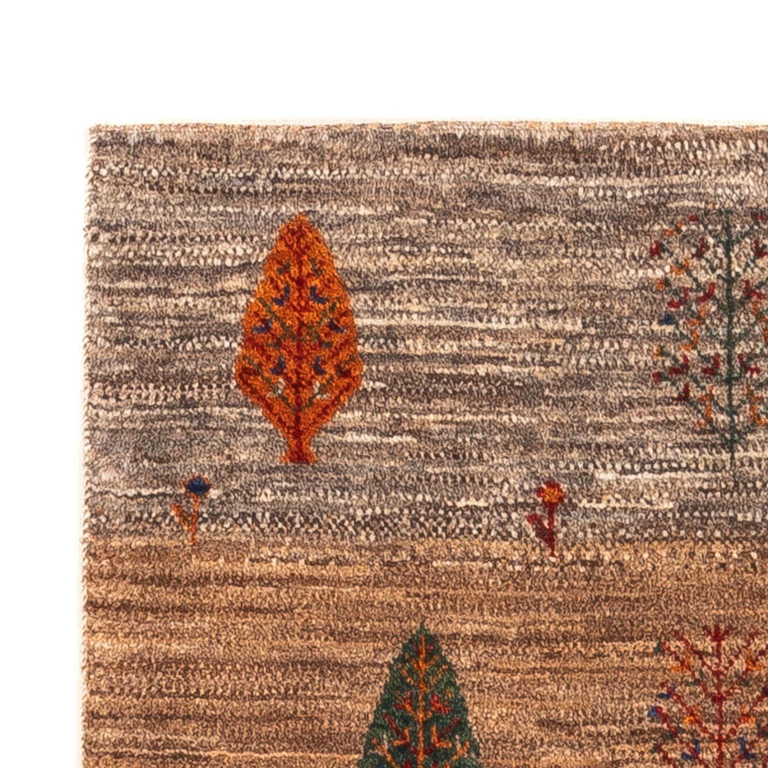 Gabbeh Tæppe - Loribaft Persisk - Royal - 123 x 81 cm - flerfarvet
