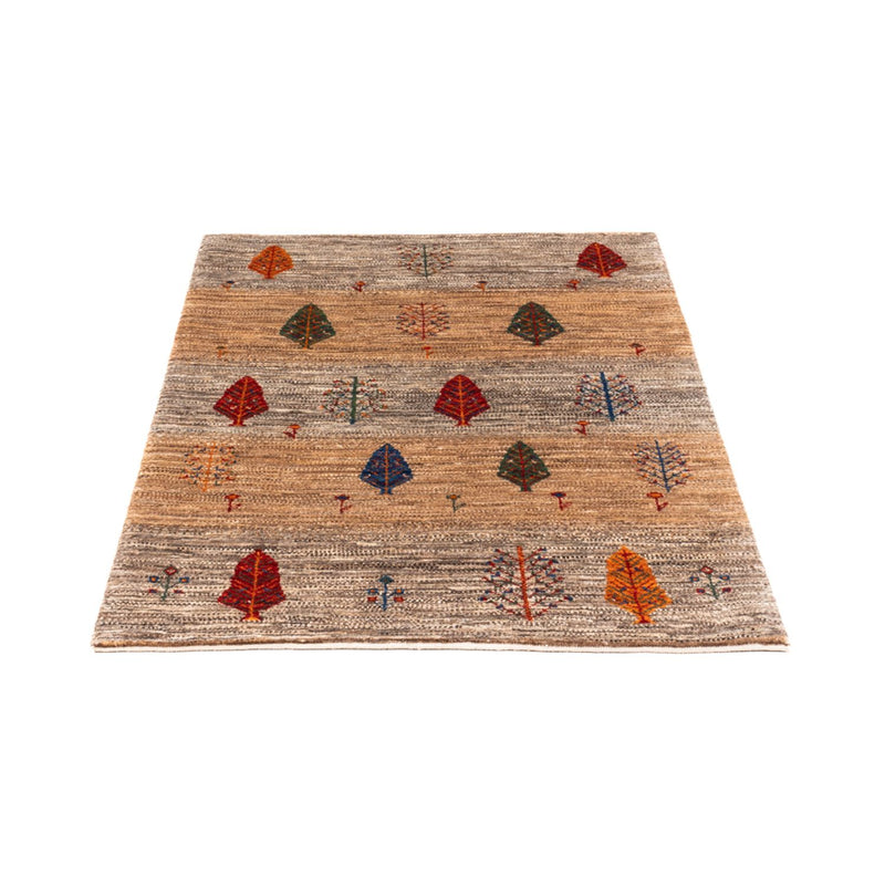 Gabbeh Tæppe - Loribaft Persisk - Royal - 123 x 81 cm - flerfarvet