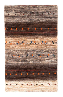 Gabbeh Tæppe - Loribaft Persisk - Royal - 134 x 84 cm - grå