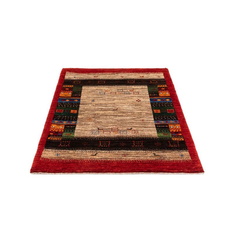 Gabbeh Tæppe - Loribaft Persisk - Royal - 140 x 86 cm - flerfarvet