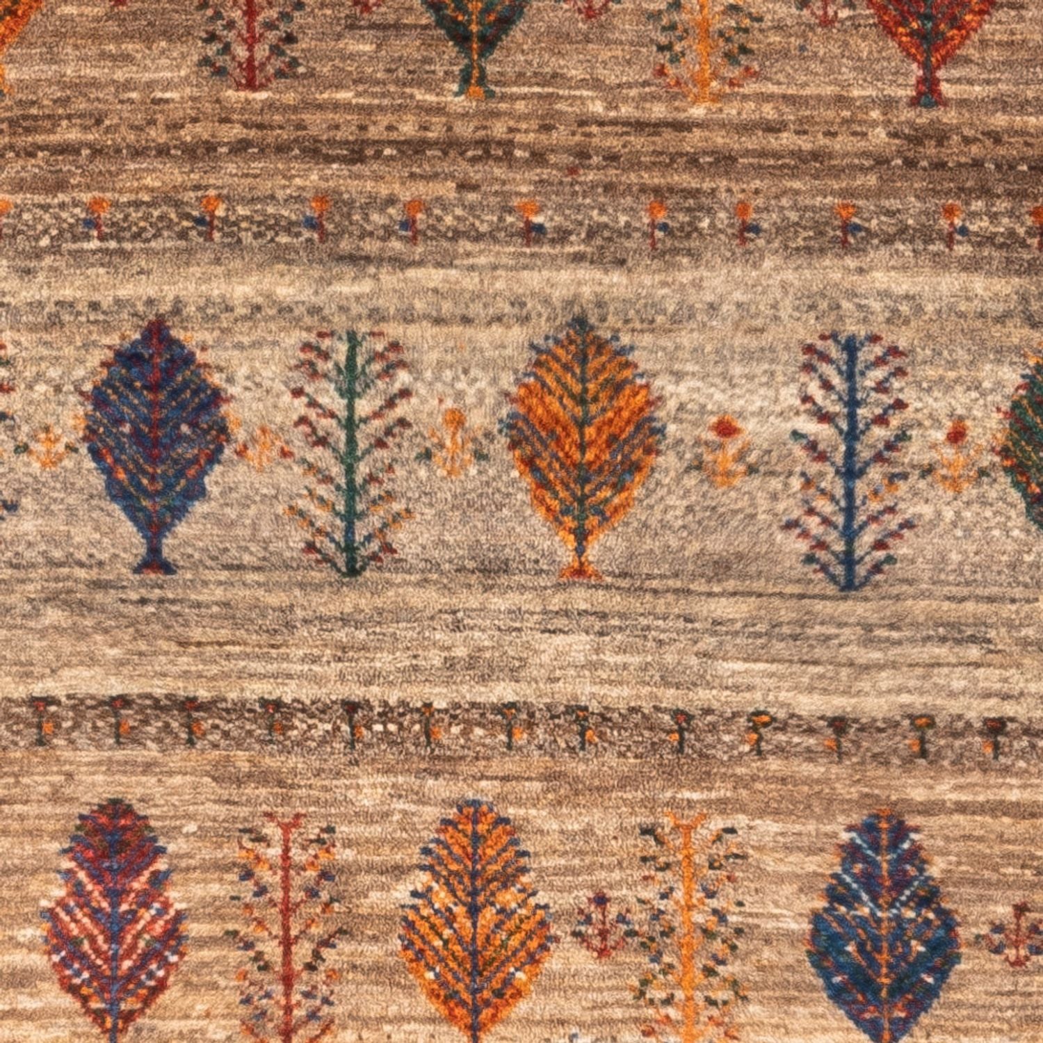Gabbeh Tæppe - Loribaft Persisk - Royal - 130 x 84 cm - flerfarvet
