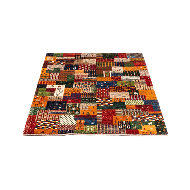 Gabbeh Tæppe - Loribaft Persisk - Royal - 130 x 86 cm - flerfarvet