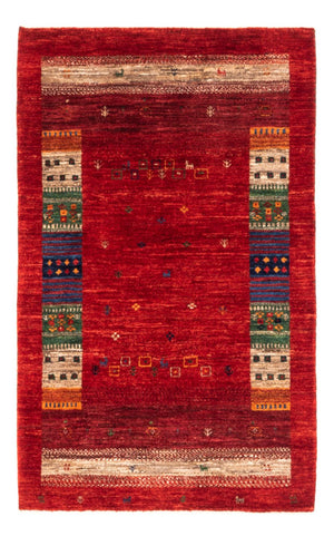 Gabbeh Tæppe - Loribaft Persisk - Royal - 128 x 83 cm - flerfarvet
