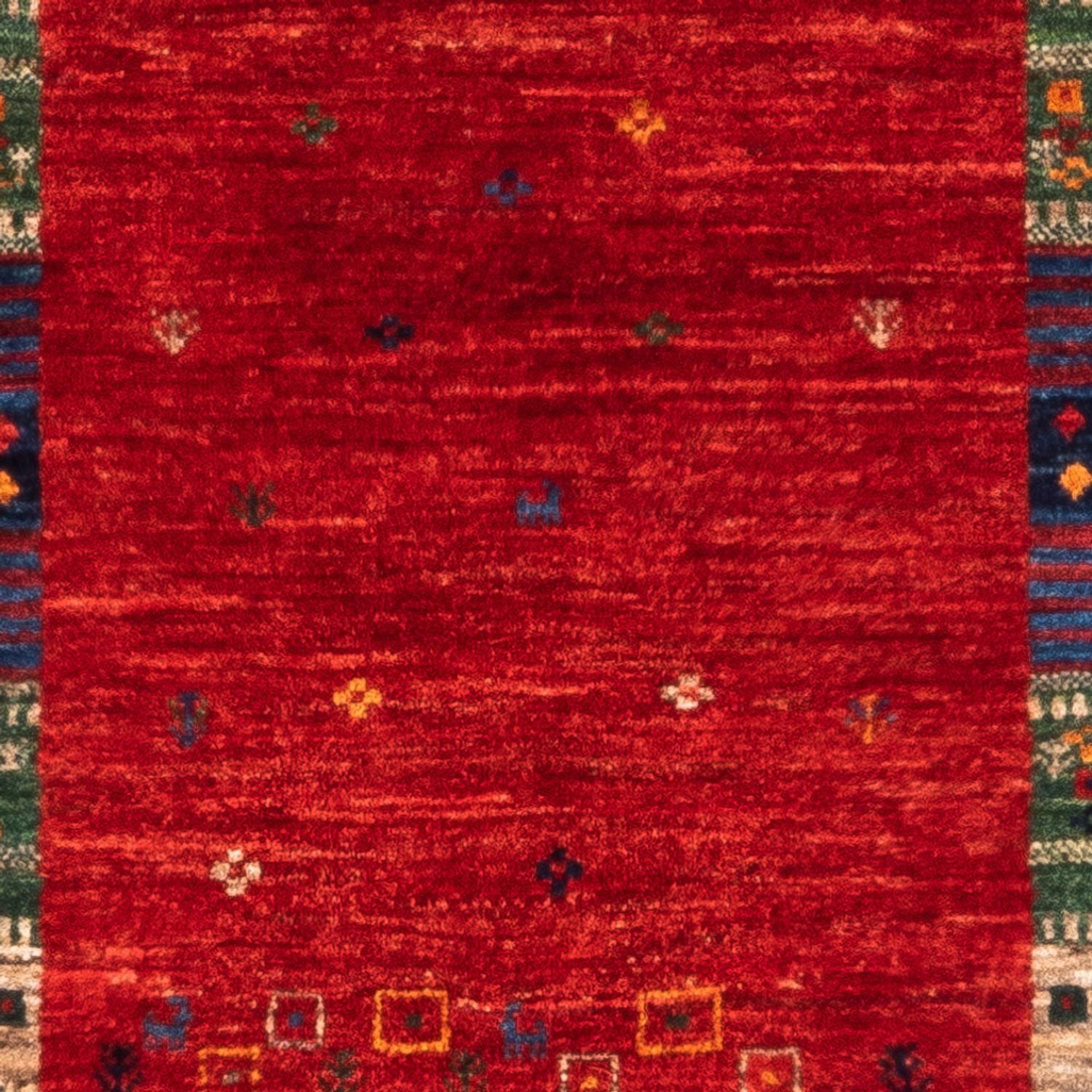 Gabbeh Tæppe - Loribaft Persisk - Royal - 128 x 83 cm - flerfarvet