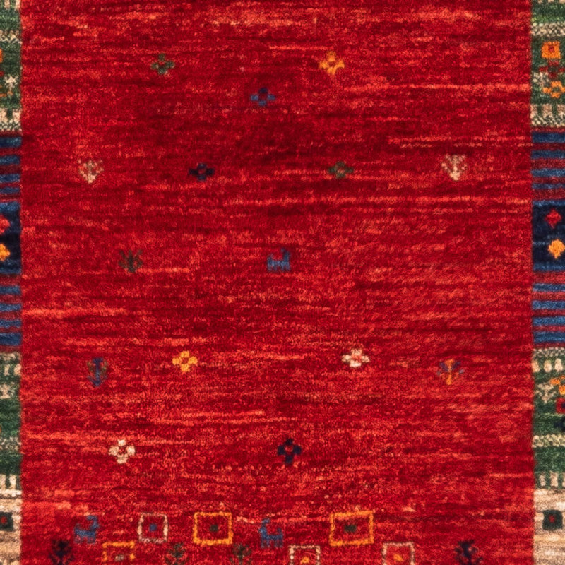 Gabbeh Tæppe - Loribaft Persisk - Royal - 128 x 83 cm - flerfarvet