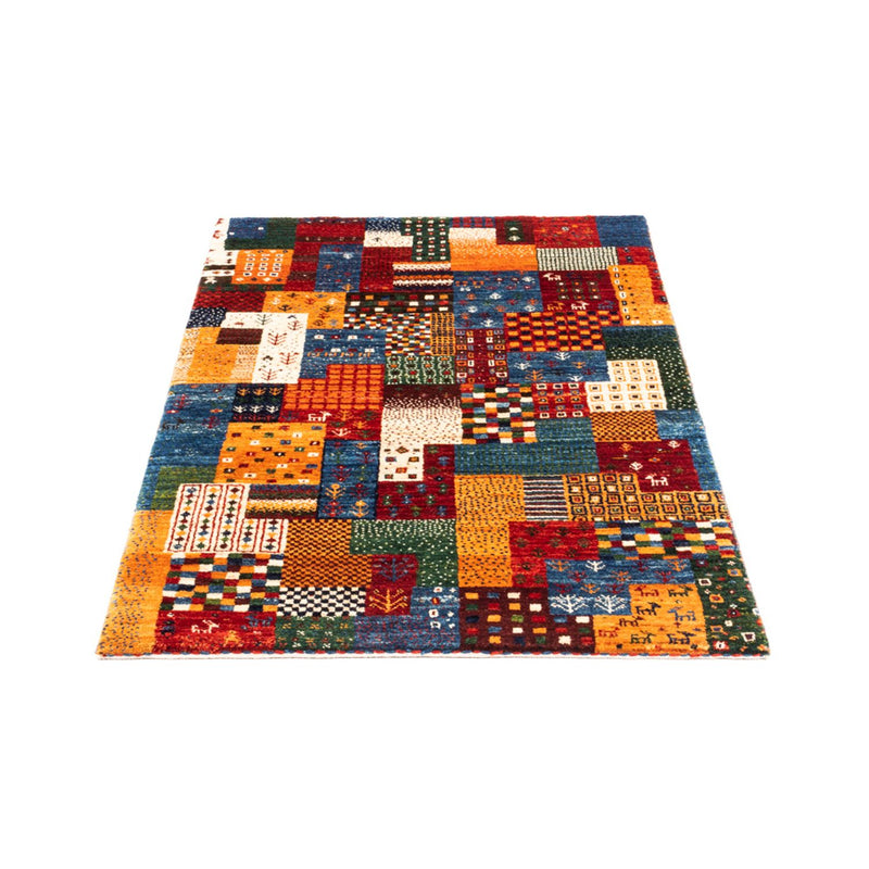 Gabbeh Tæppe - Loribaft Persisk - Royal - 132 x 80 cm - flerfarvet