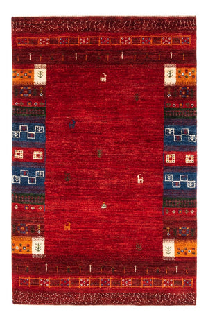 Gabbeh Tæppe - Loribaft Persisk - Royal - 130 x 86 cm - flerfarvet