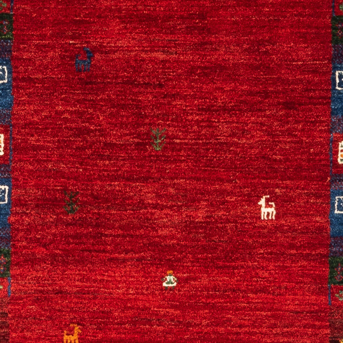 Gabbeh Tæppe - Loribaft Persisk - Royal - 130 x 86 cm - flerfarvet