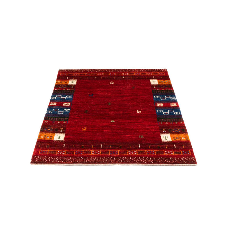 Gabbeh Tæppe - Loribaft Persisk - Royal - 130 x 86 cm - flerfarvet