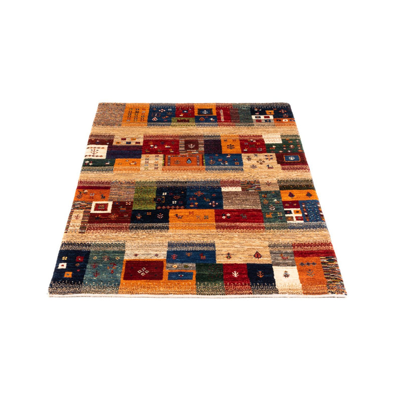 Gabbeh Tæppe - Loribaft Persisk - Royal - 132 x 84 cm - flerfarvet