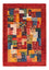 Gabbeh Tæppe - Loribaft Persisk - Royal - 123 x 87 cm - flerfarvet