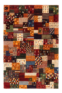 Gabbeh Tæppe - Loribaft Persisk - Royal - 137 x 92 cm - flerfarvet