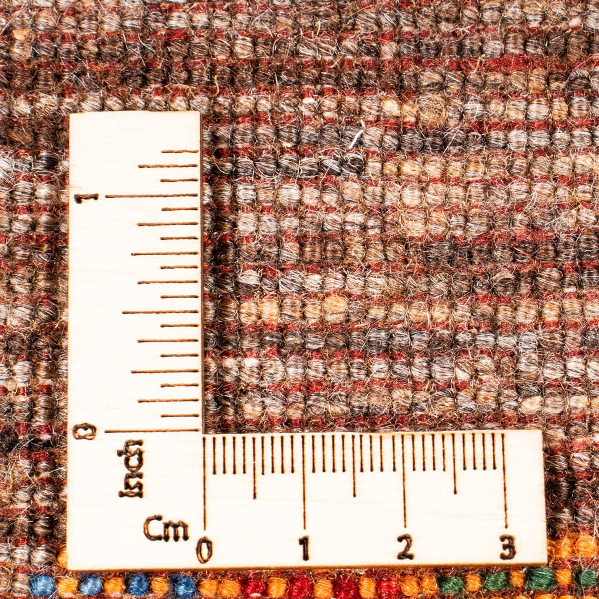 Gabbeh Tæppe - Loribaft Persisk - Royal - 119 x 82 cm - grå