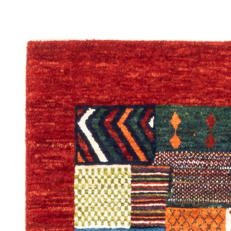 Gabbeh Tæppe - Loribaft Persisk - Royal - 131 x 81 cm - flerfarvet
