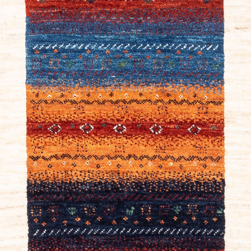 Gabbeh Tæppe - Loribaft Persisk - Royal - 140 x 84 cm - flerfarvet