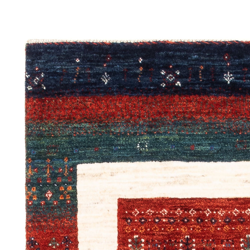 Gabbeh Tæppe - Loribaft Persisk - Royal - 140 x 84 cm - flerfarvet