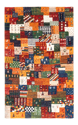 Gabbeh Tæppe - Loribaft Persisk - Royal - 125 x 80 cm - flerfarvet