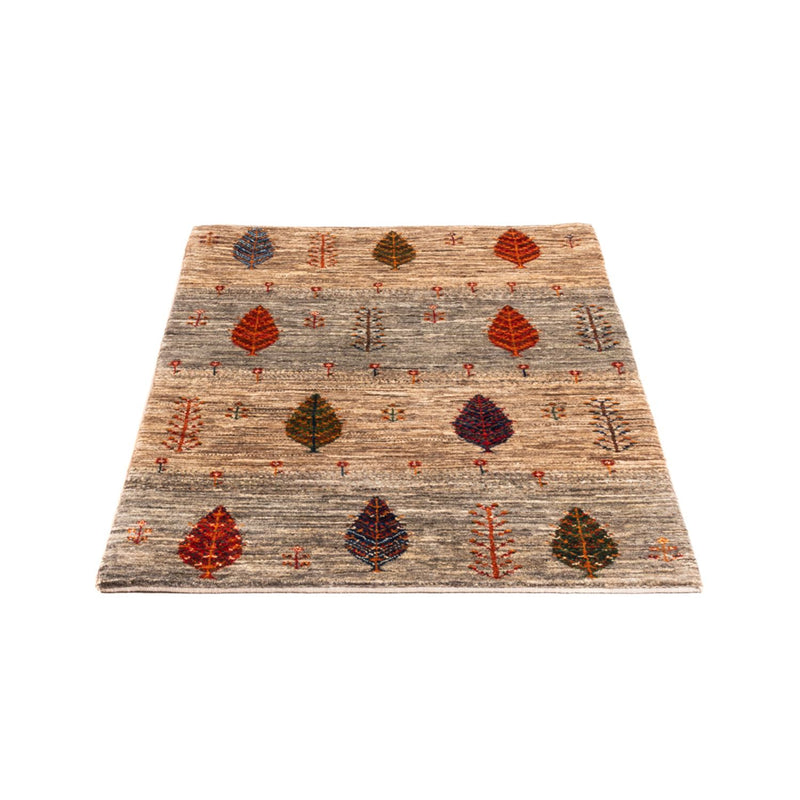Gabbeh Tæppe - Loribaft Persisk - Royal - 133 x 81 cm - flerfarvet