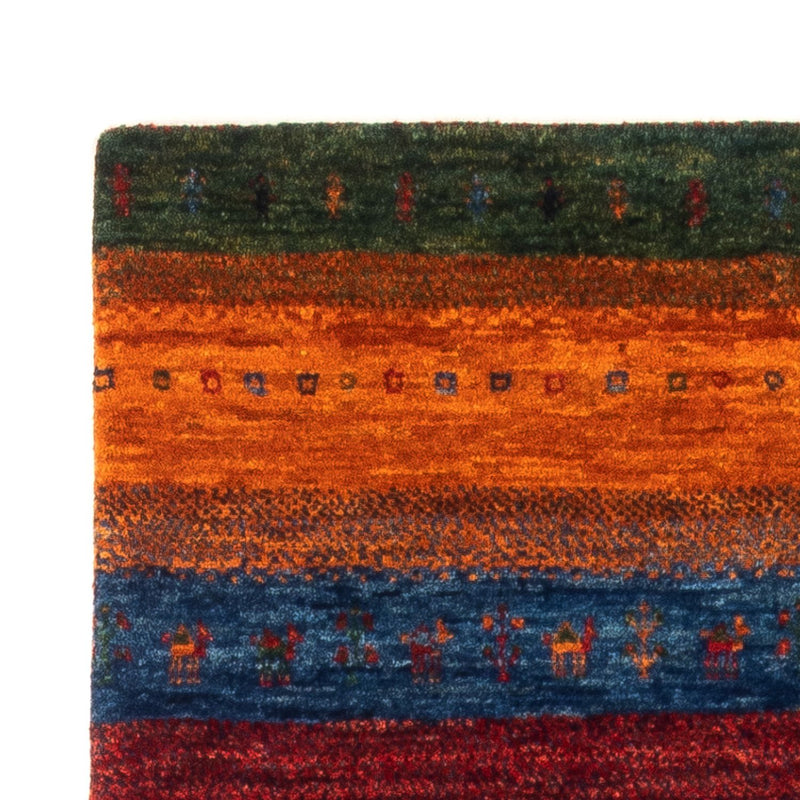 Gabbeh Tæppe - Loribaft Persisk - Royal - 137 x 86 cm - flerfarvet