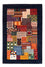 Gabbeh Tæppe - Loribaft Persisk - Royal - 123 x 84 cm - flerfarvet