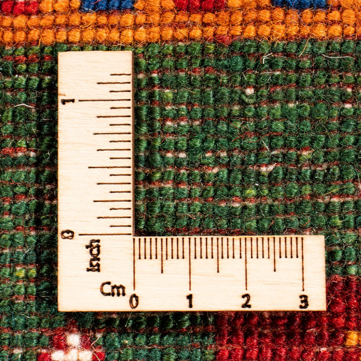 Gabbeh Tæppe - Loribaft Persisk - Royal - 117 x 83 cm - flerfarvet