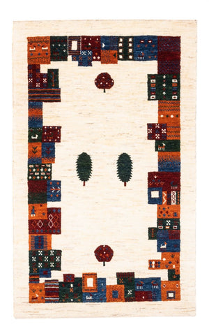 Gabbeh Tæppe - Loribaft Persisk - Royal - 128 x 80 cm - flerfarvet
