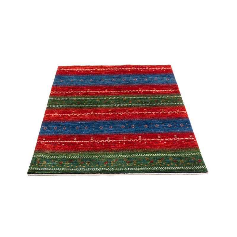 Gabbeh Tæppe - Loribaft Persisk - Royal - 140 x 85 cm - flerfarvet