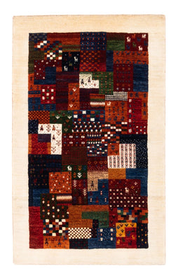 Gabbeh Tæppe - Loribaft Persisk - Royal - 134 x 84 cm - flerfarvet