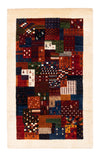 Loribaft Tæppe 84x134cm - Perserteppich Wollteppich - Rektangulær / Flerfarvet / 84 x 134 cm Rektangulær