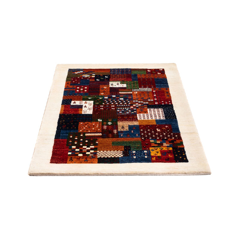 Gabbeh Tæppe - Loribaft Persisk - Royal - 134 x 84 cm - flerfarvet