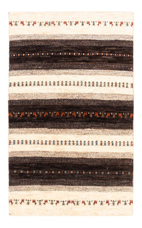 Gabbeh Tæppe - Loribaft Persisk - Royal - 128 x 81 cm - grå