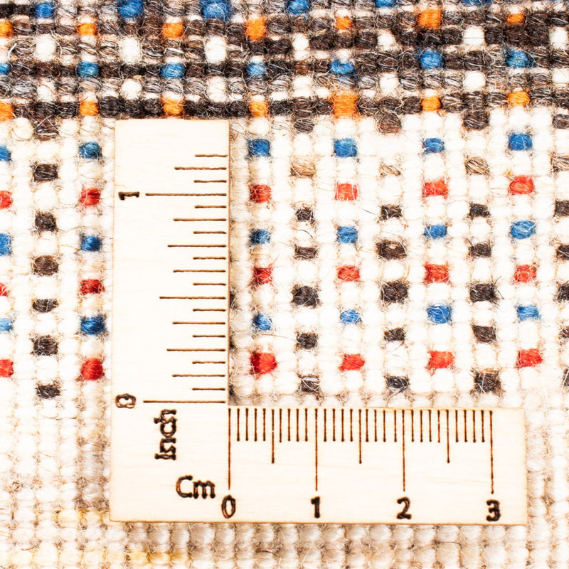 Gabbeh Tæppe - Loribaft Persisk - Royal - 128 x 81 cm - grå