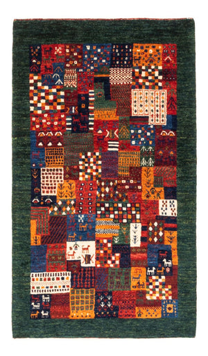 Gabbeh Tæppe - Loribaft Persisk - Royal - 134 x 82 cm - flerfarvet