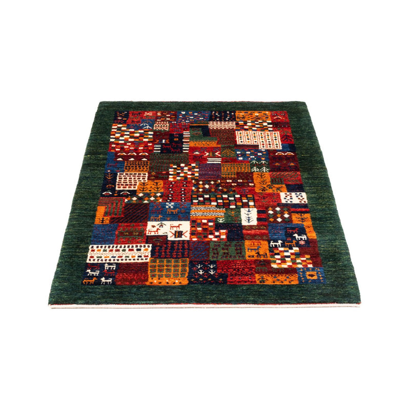 Gabbeh Tæppe - Loribaft Persisk - Royal - 134 x 82 cm - flerfarvet