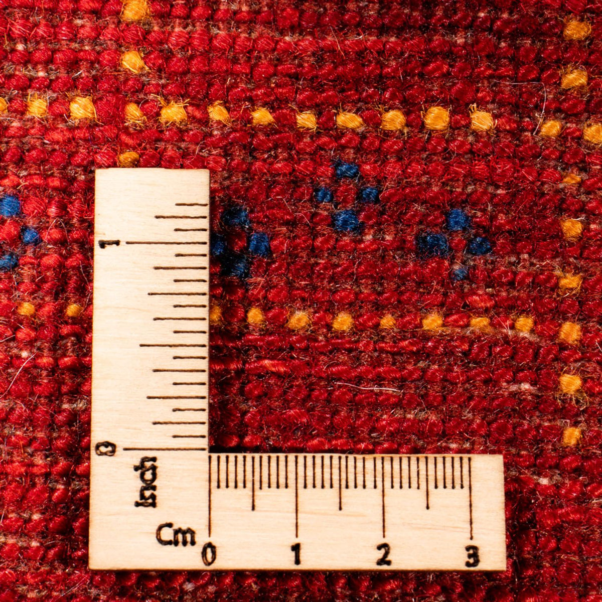 Gabbeh Tæppe - Loribaft Persisk - Royal - 121 x 81 cm - flerfarvet