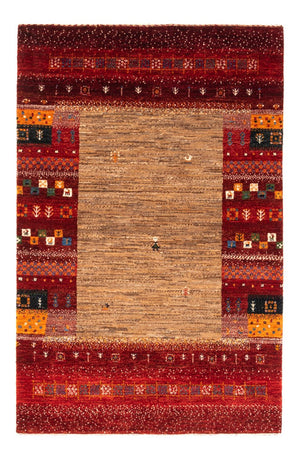 Gabbeh Tæppe - Loribaft Persisk - Royal - 134 x 92 cm - flerfarvet