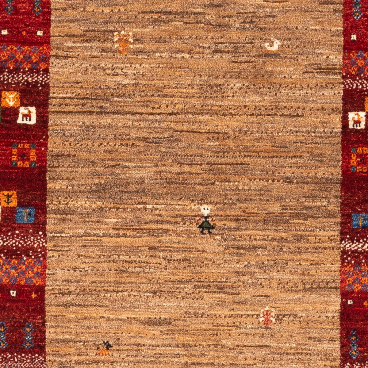 Gabbeh Tæppe - Loribaft Persisk - Royal - 134 x 92 cm - flerfarvet