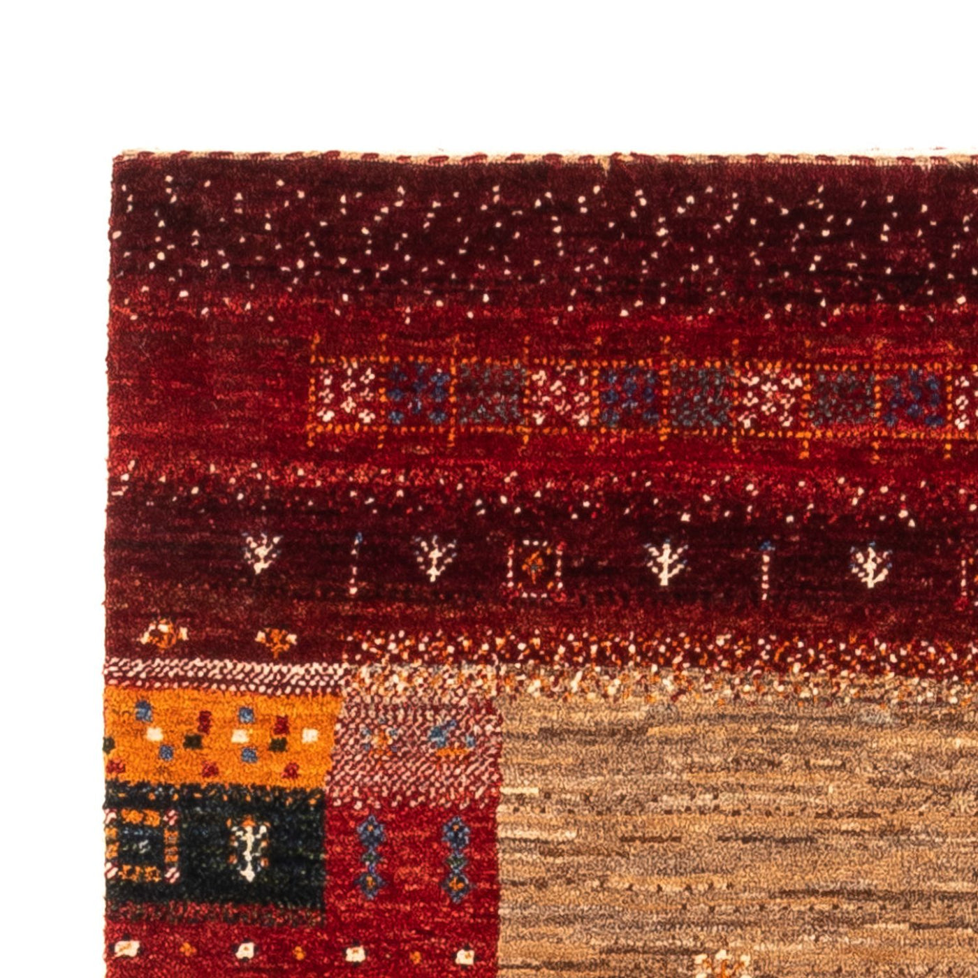 Loribaft Tæppe 134x92cm - Perserteppich Wollteppich