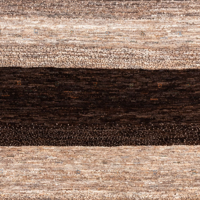 Gabbeh Tæppe - Loribaft Persisk - 195 x 134 cm - grå