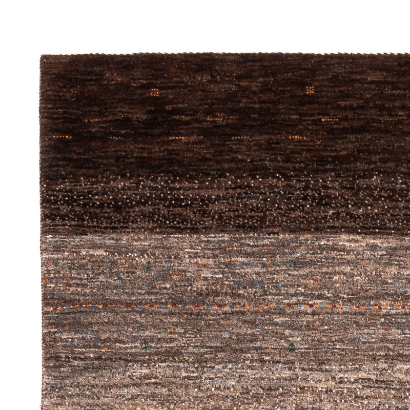 Gabbeh Tæppe - Loribaft Persisk - 195 x 134 cm - grå