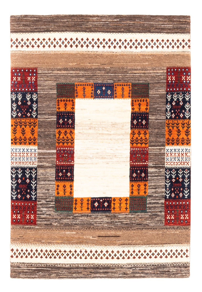 Gabbeh Tæppe - Loribaft Persisk - Royal - 147 x 103 cm - flerfarvet